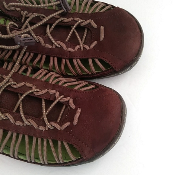 Jambu So Cal Water Savvy Leather Sneakers 9.5M Brown Green - Picture 7 of 15